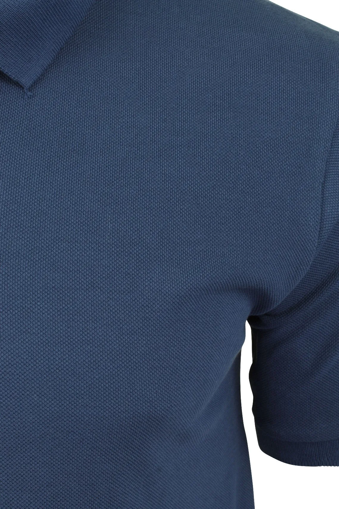 Mens Pique Polo T-Shirt by Xact - Short Sleeved (Marl Grey)