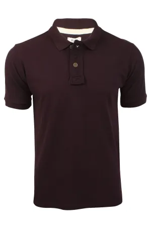Mens Pique Polo T-Shirt by Xact - Short Sleeved (Marl Grey)