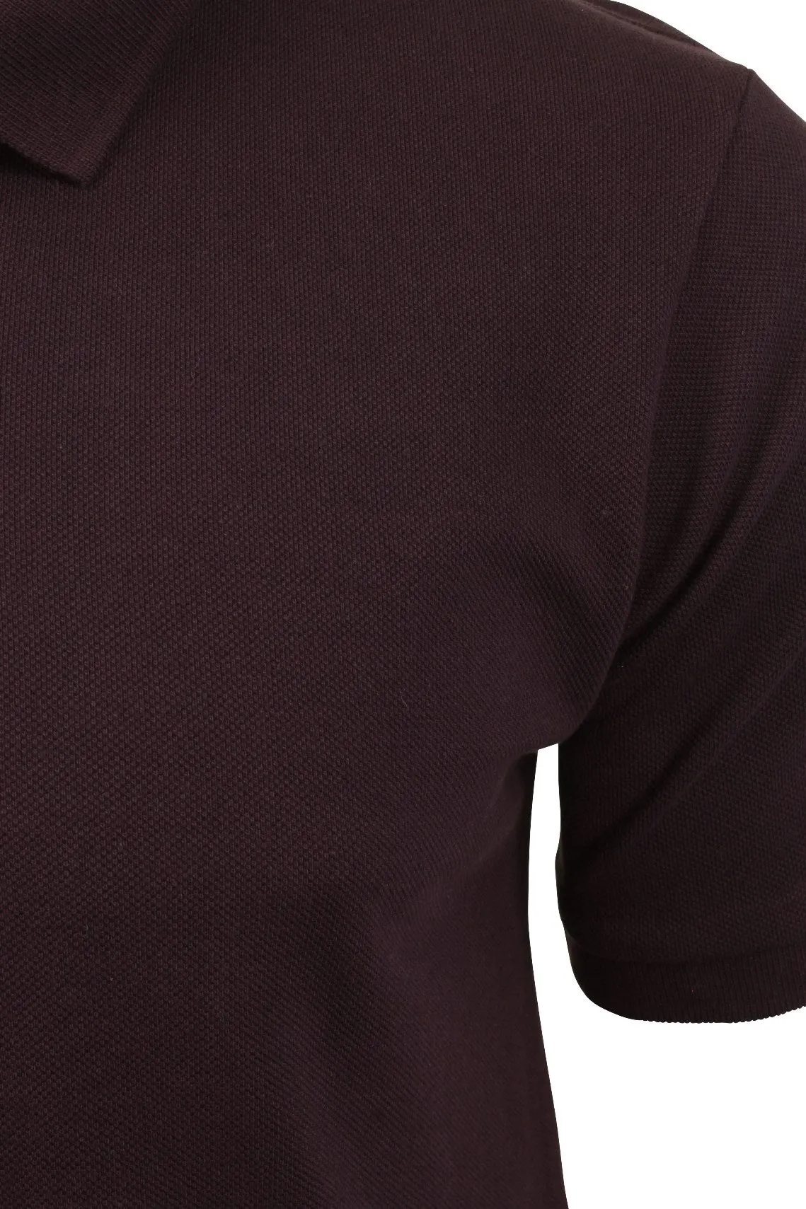Mens Pique Polo T-Shirt by Xact - Short Sleeved (Marl Grey)