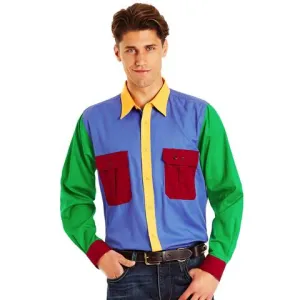 Multi Colour Full Button - Light Weight