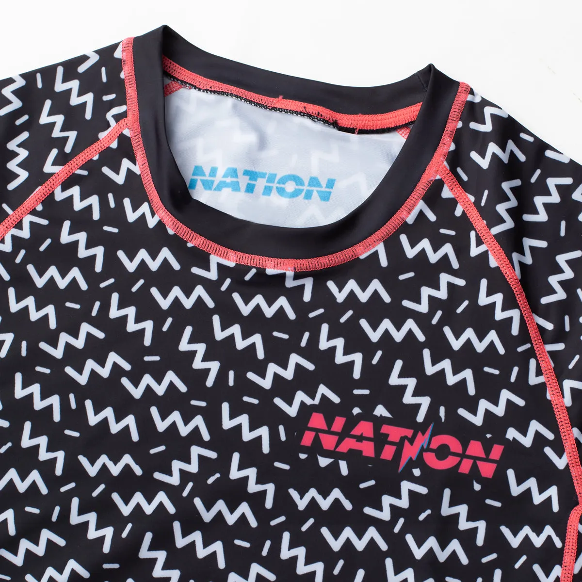 Nation Athletic "90s Babies V2" Women's Rash Guard