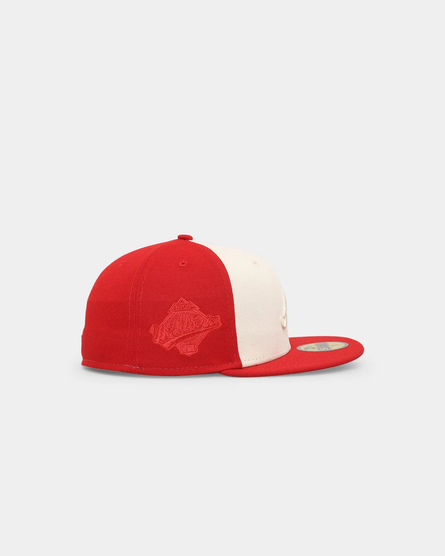 New Era Atlanta Braves 'Tonal Two-Tone' 59FIFTY Fitted Light Beige