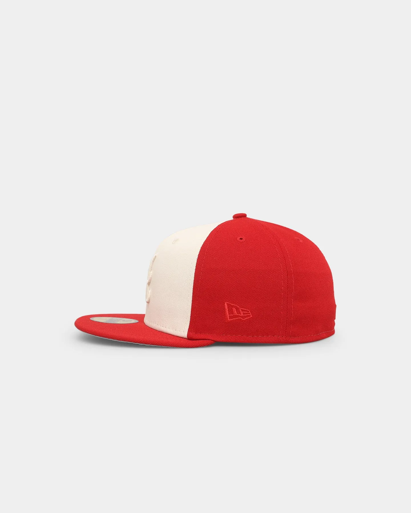 New Era Atlanta Braves 'Tonal Two-Tone' 59FIFTY Fitted Light Beige