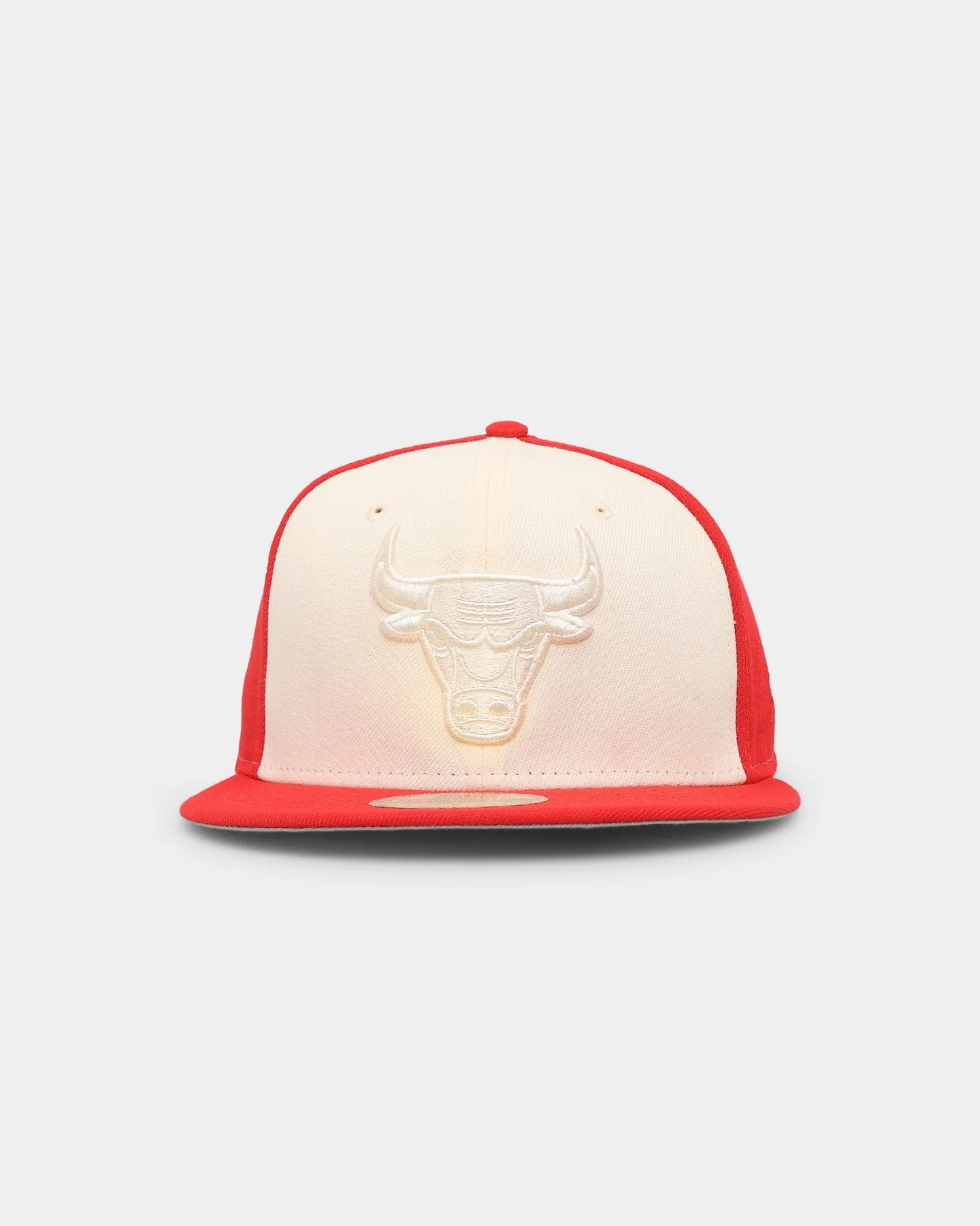 New Era Chicago Bulls 'Tonal Two-Tone' 59FIFTY Fitted Light Beige