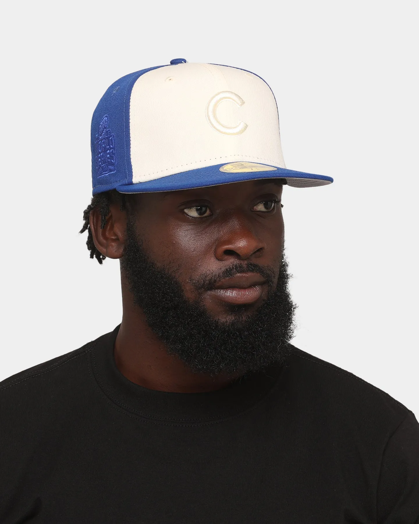 New Era Chicago Cubs 'Tonal Two-Tone' 59FIFTY Fitted Light Beige
