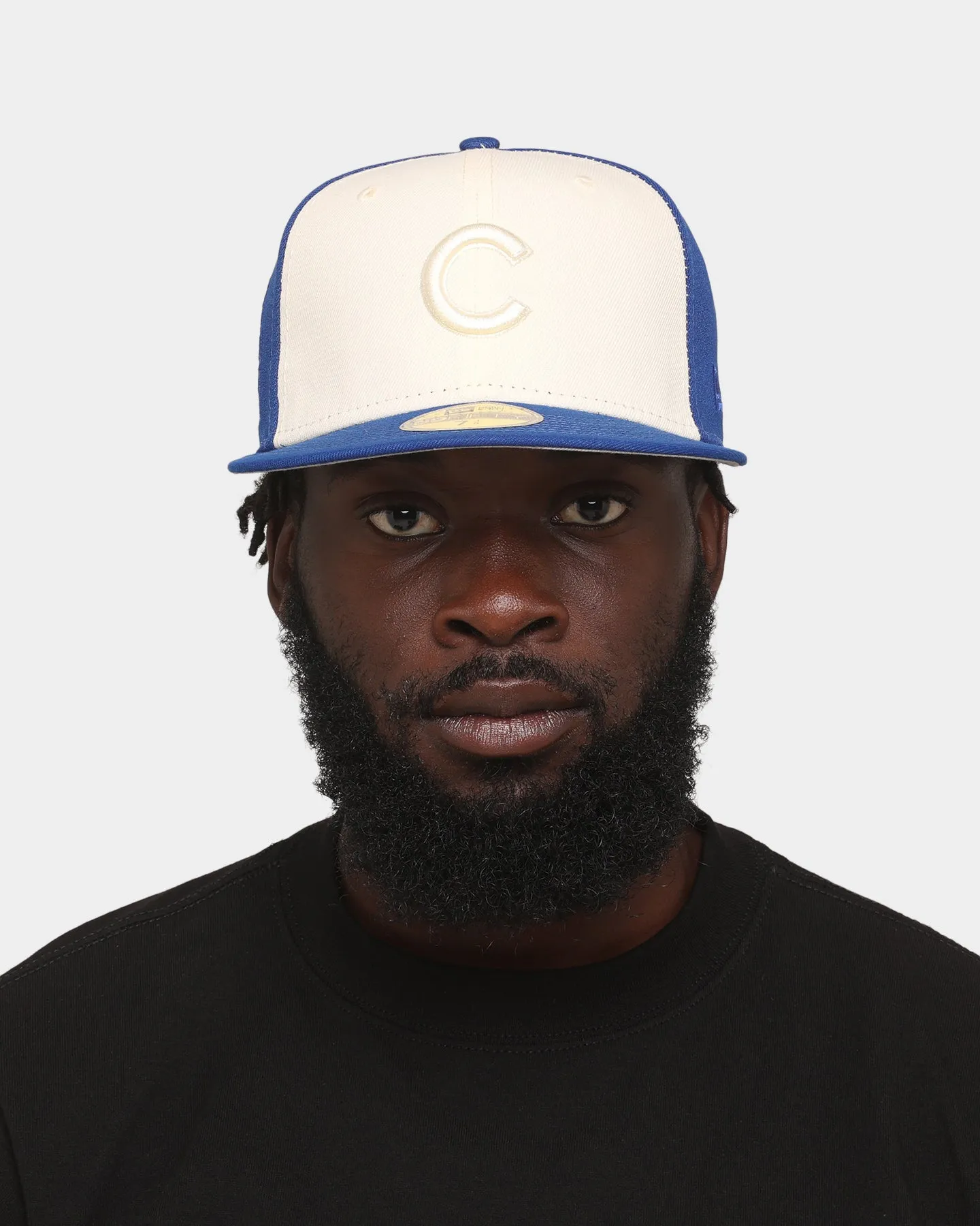 New Era Chicago Cubs 'Tonal Two-Tone' 59FIFTY Fitted Light Beige