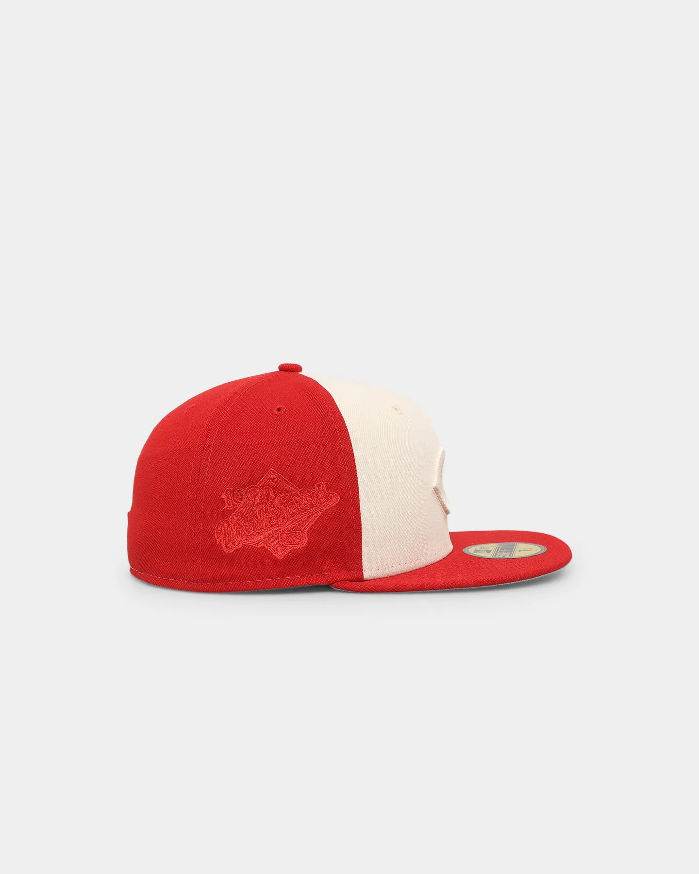 New Era Cincinatti Reds 'Tonal Two-Tone' 59FIFTY Fitted Light Beige