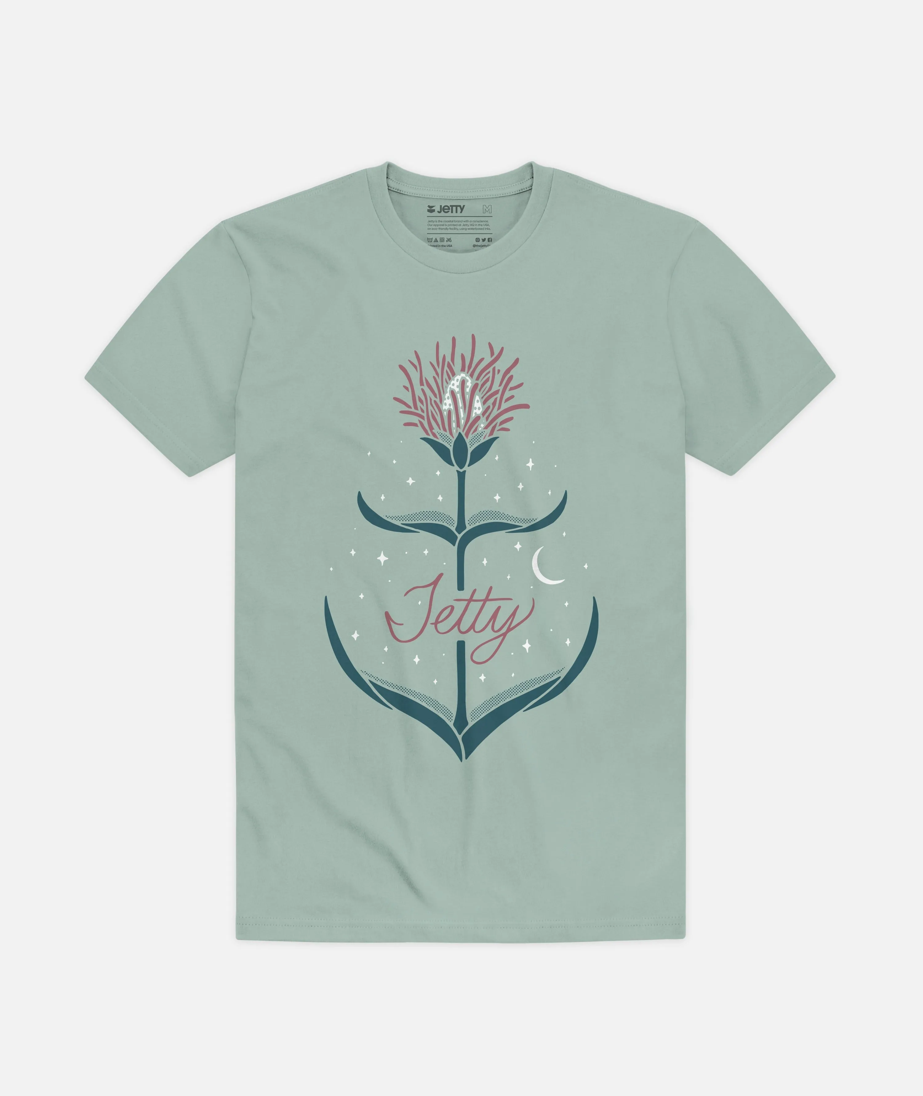Nightbloom Tee - Mint