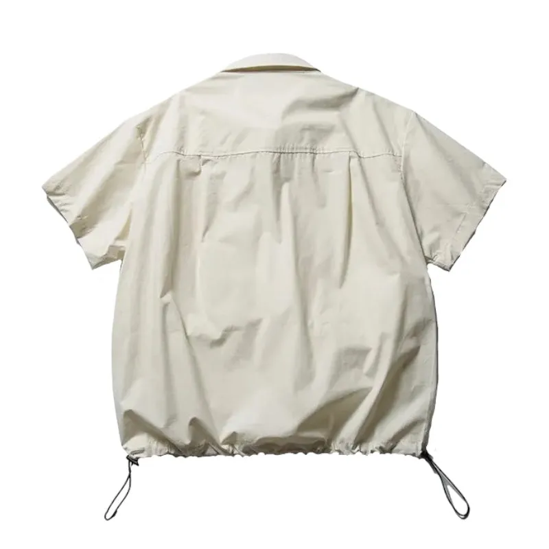 Outdoor boxy cargo shirt