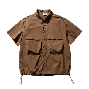 Outdoor boxy cargo shirt