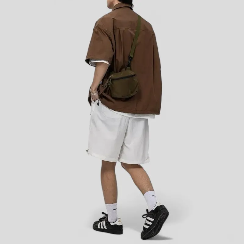 Outdoor boxy cargo shirt