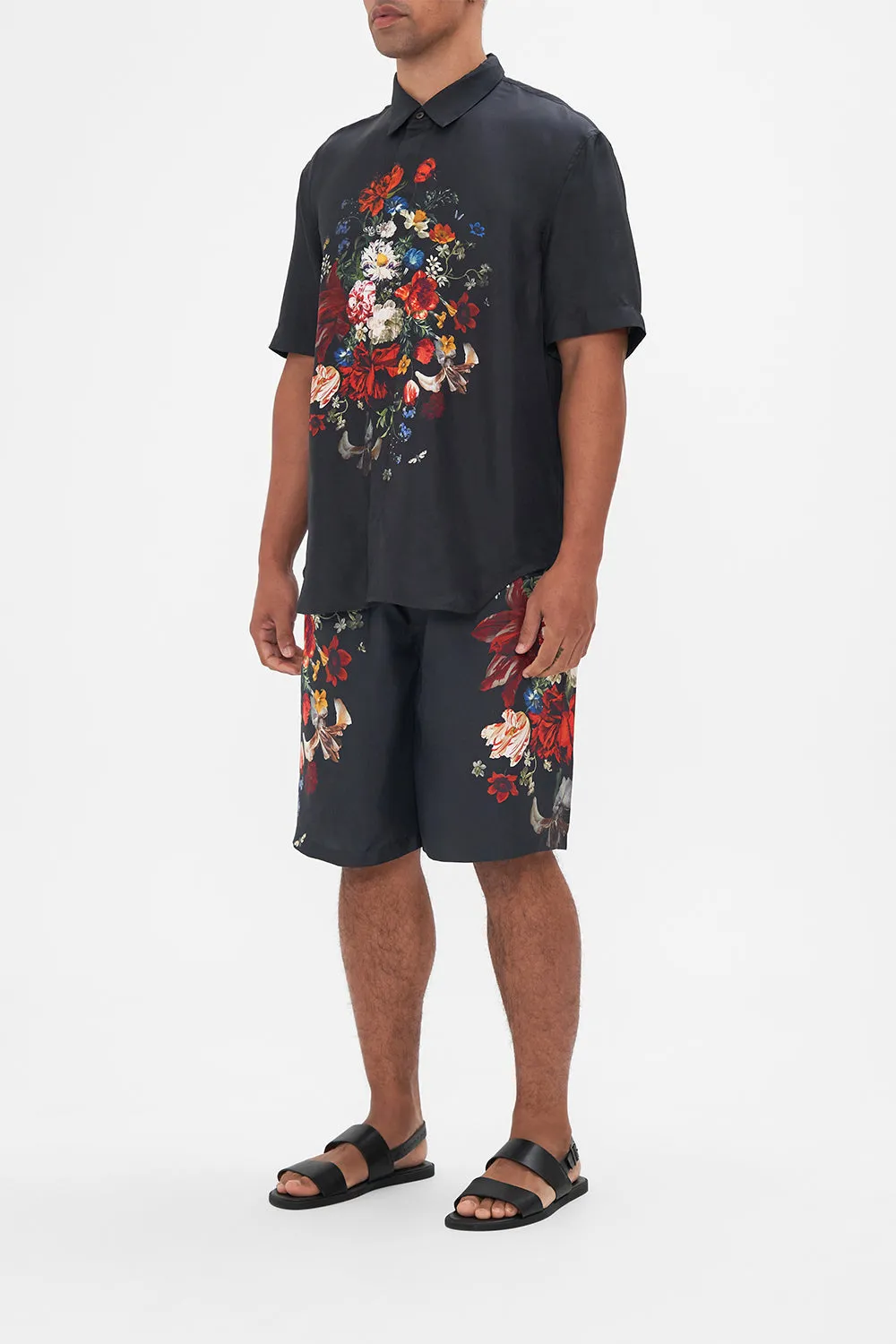 OVERSIZED BUTTON THROUGH SHORT SLEEVE SHIRT A STILL LIFE