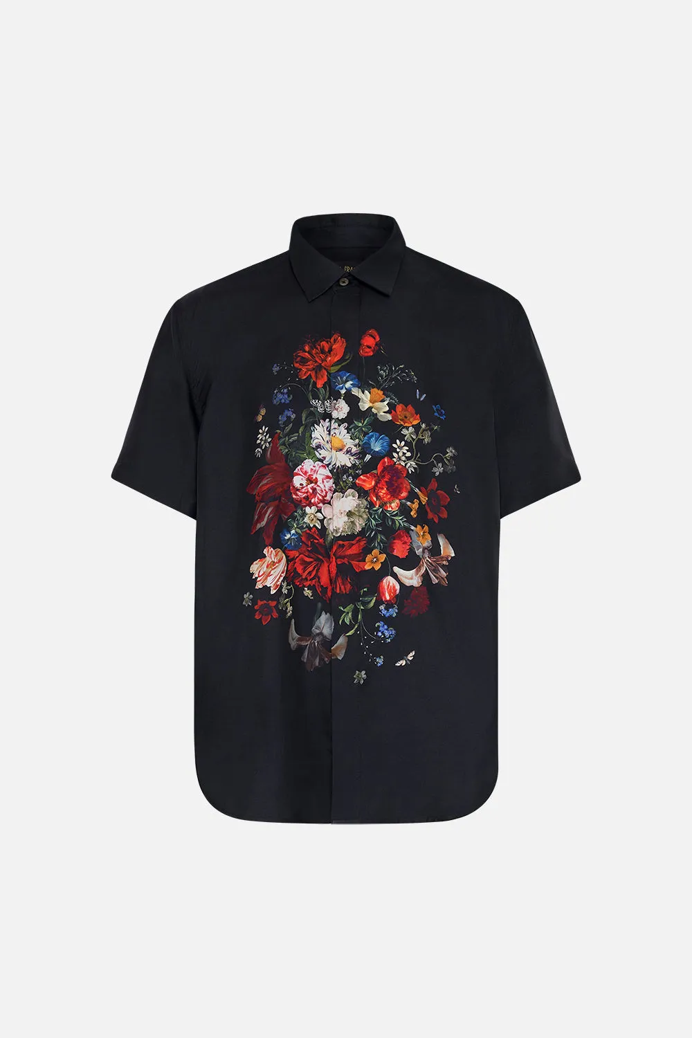 OVERSIZED BUTTON THROUGH SHORT SLEEVE SHIRT A STILL LIFE