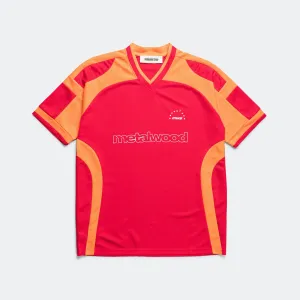 Paneled Jersey - Red/Orange