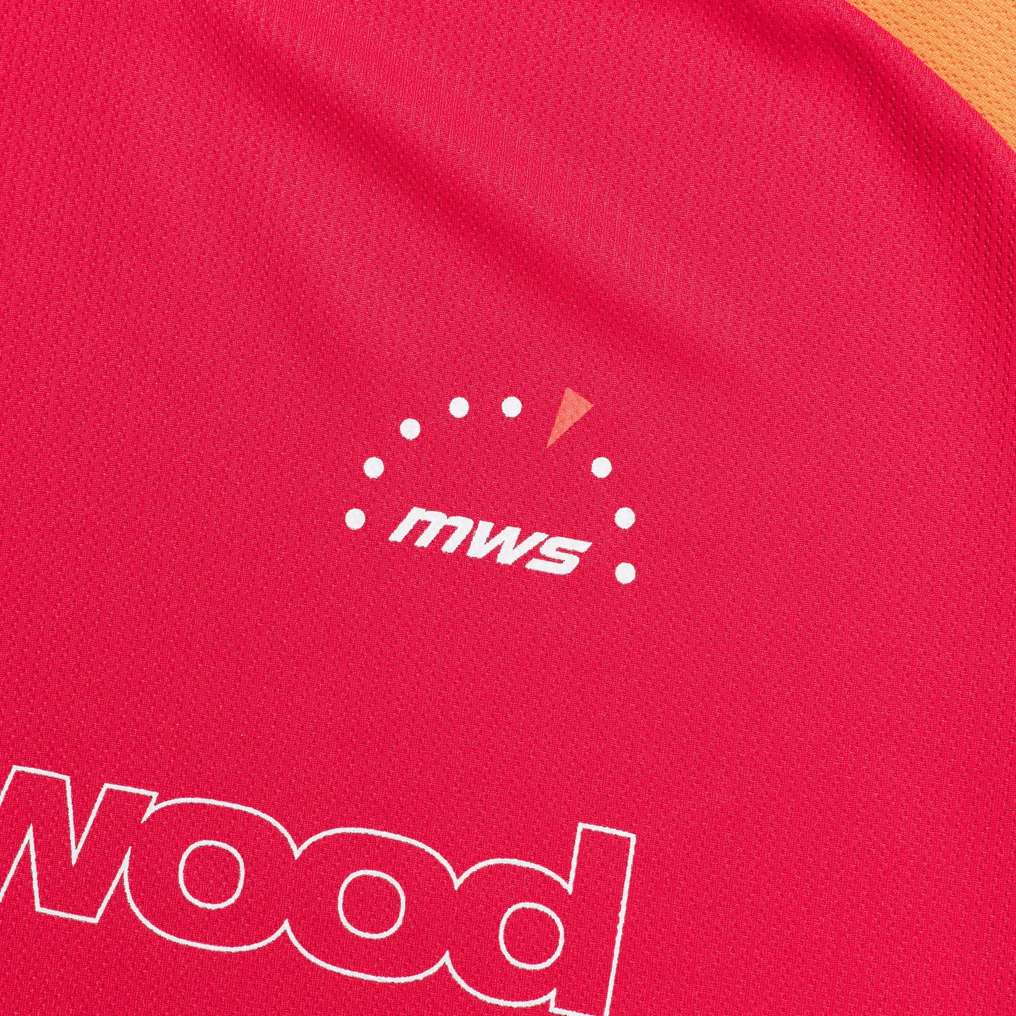 Paneled Jersey - Red/Orange