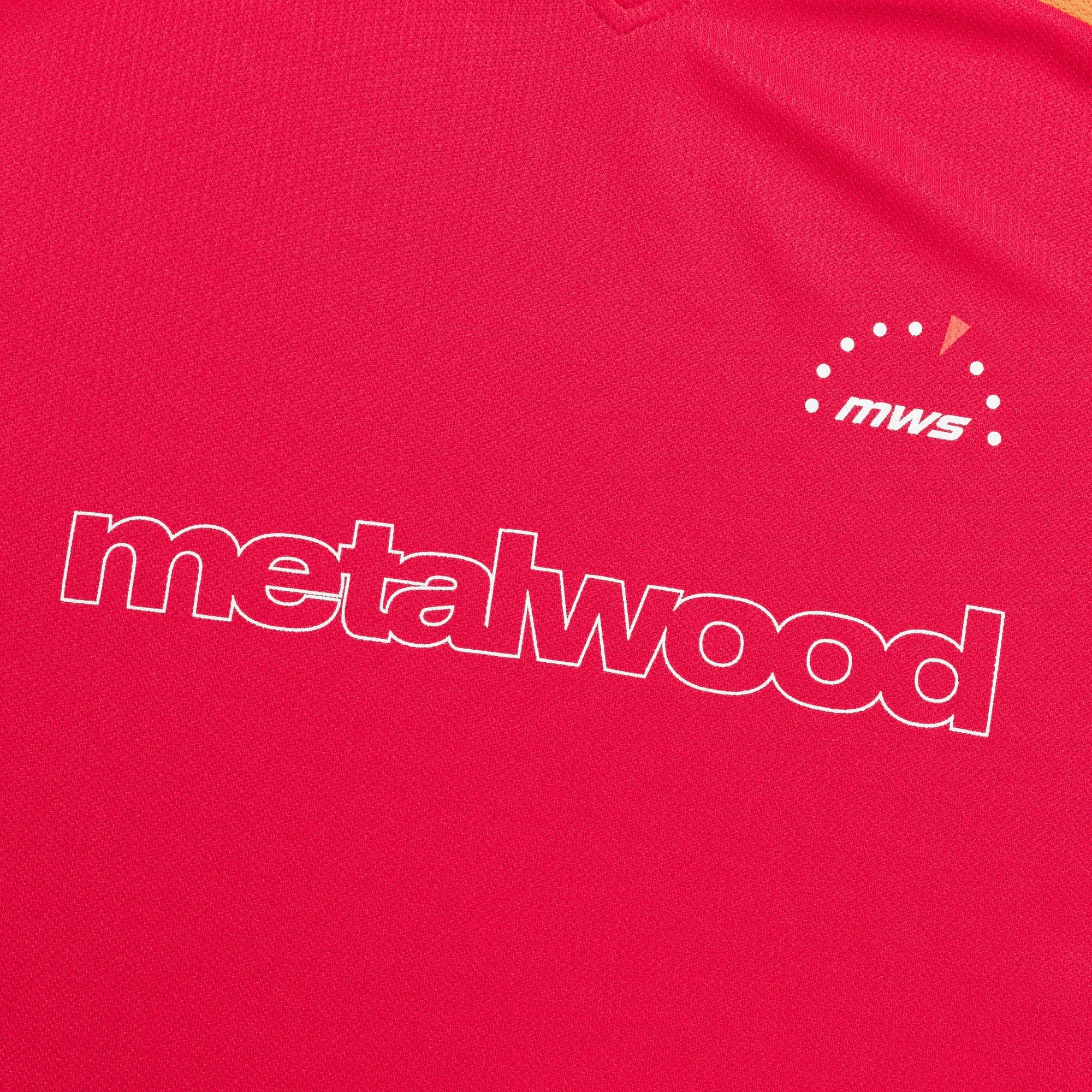 Paneled Jersey - Red/Orange