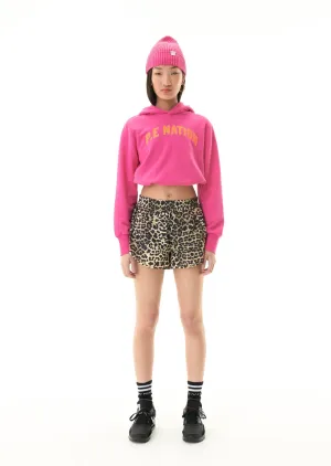 P.E Nation DEFENDING ZONE HOODIE IN PINK GLO