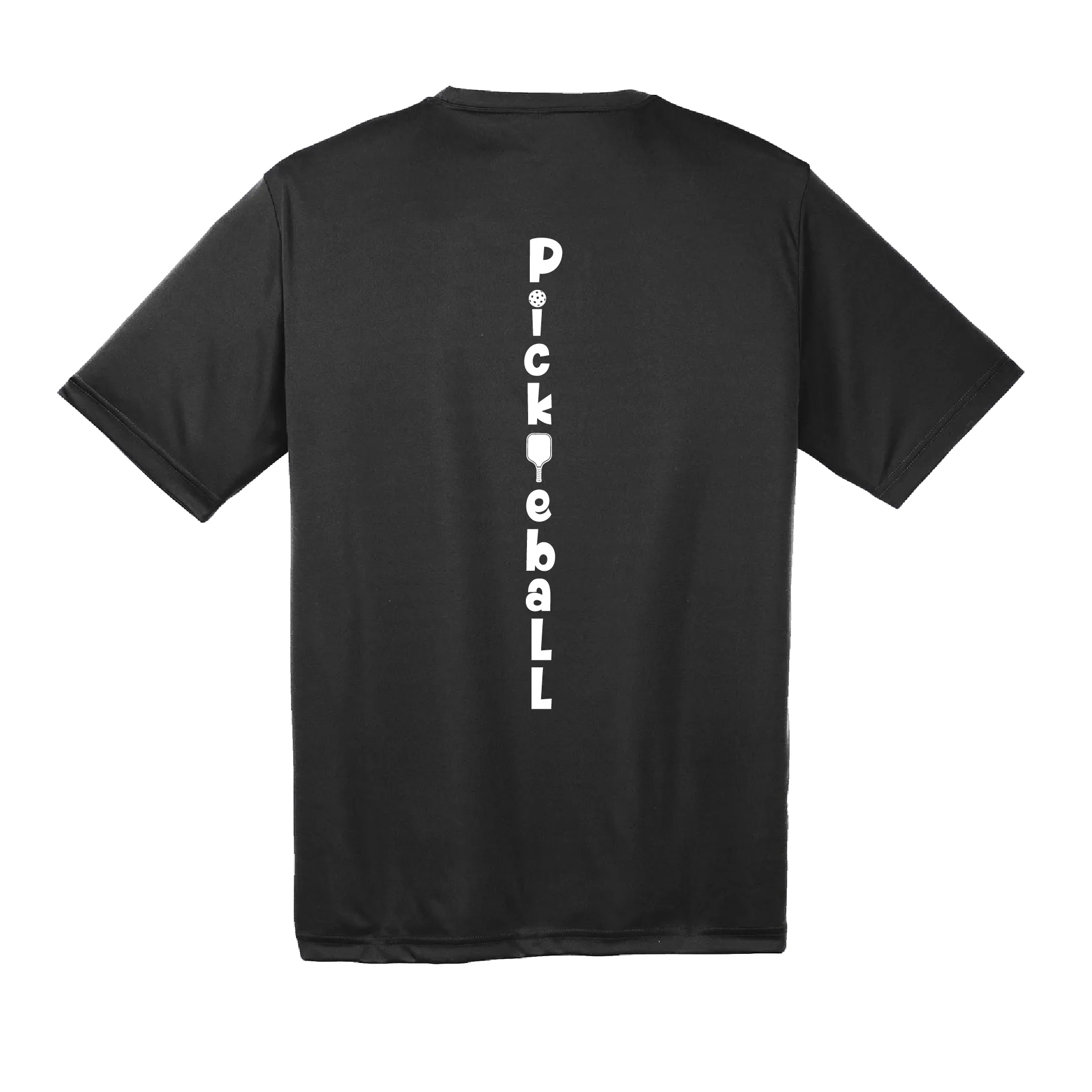 Pickleball Vertical (Customizable) | Youth Short Sleeve Pickleball Shirts | 100% Polyester