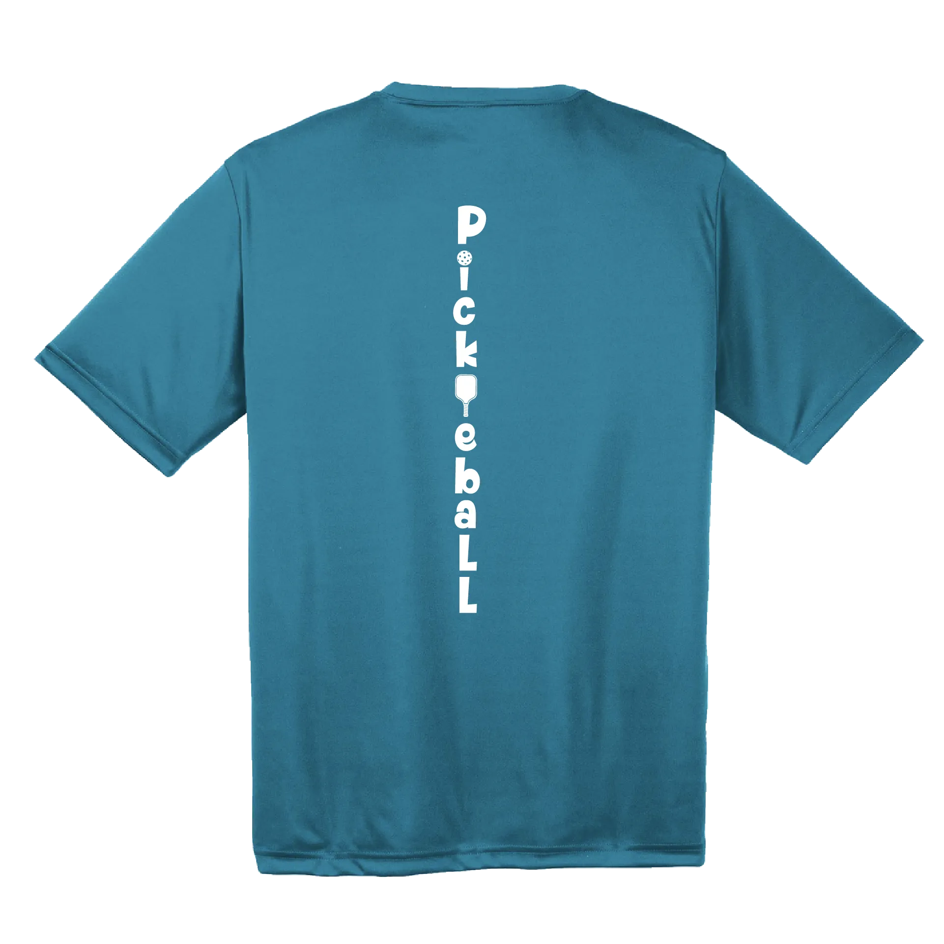 Pickleball Vertical (Customizable) | Youth Short Sleeve Pickleball Shirts | 100% Polyester