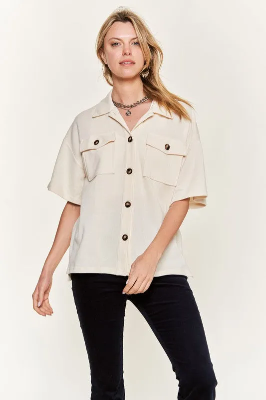 Plus Smiley Face Top