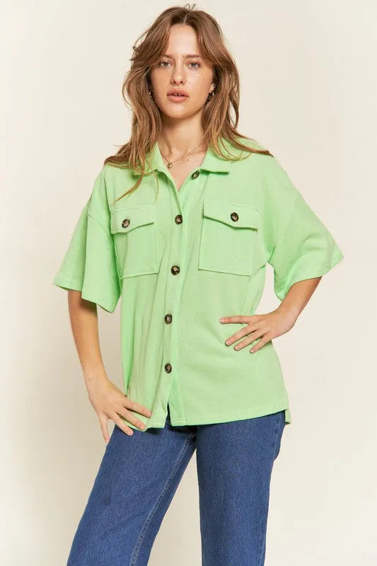 Plus Smiley Face Top