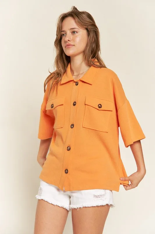 Plus Smiley Face Top