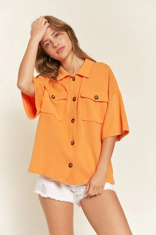 Plus Smiley Face Top
