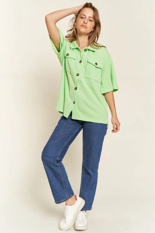 Plus Smiley Face Top