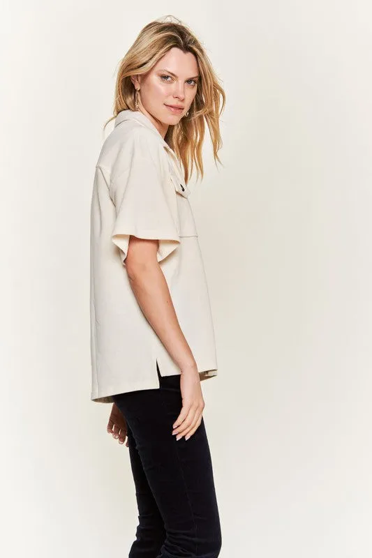 Plus Smiley Face Top