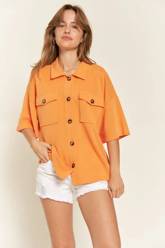 Plus Smiley Face Top