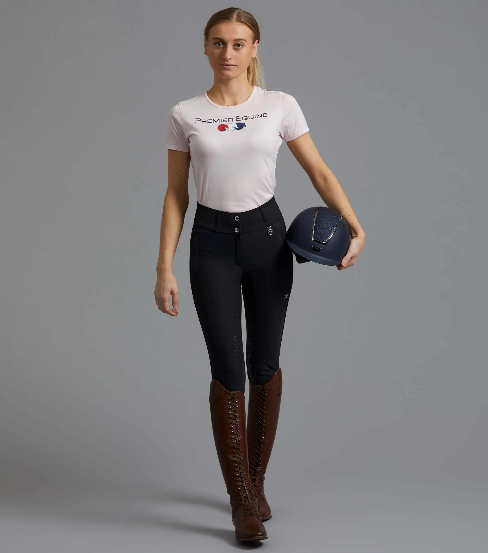Premier Equine Chiaro Ladies Cotton Riding T-Shirt