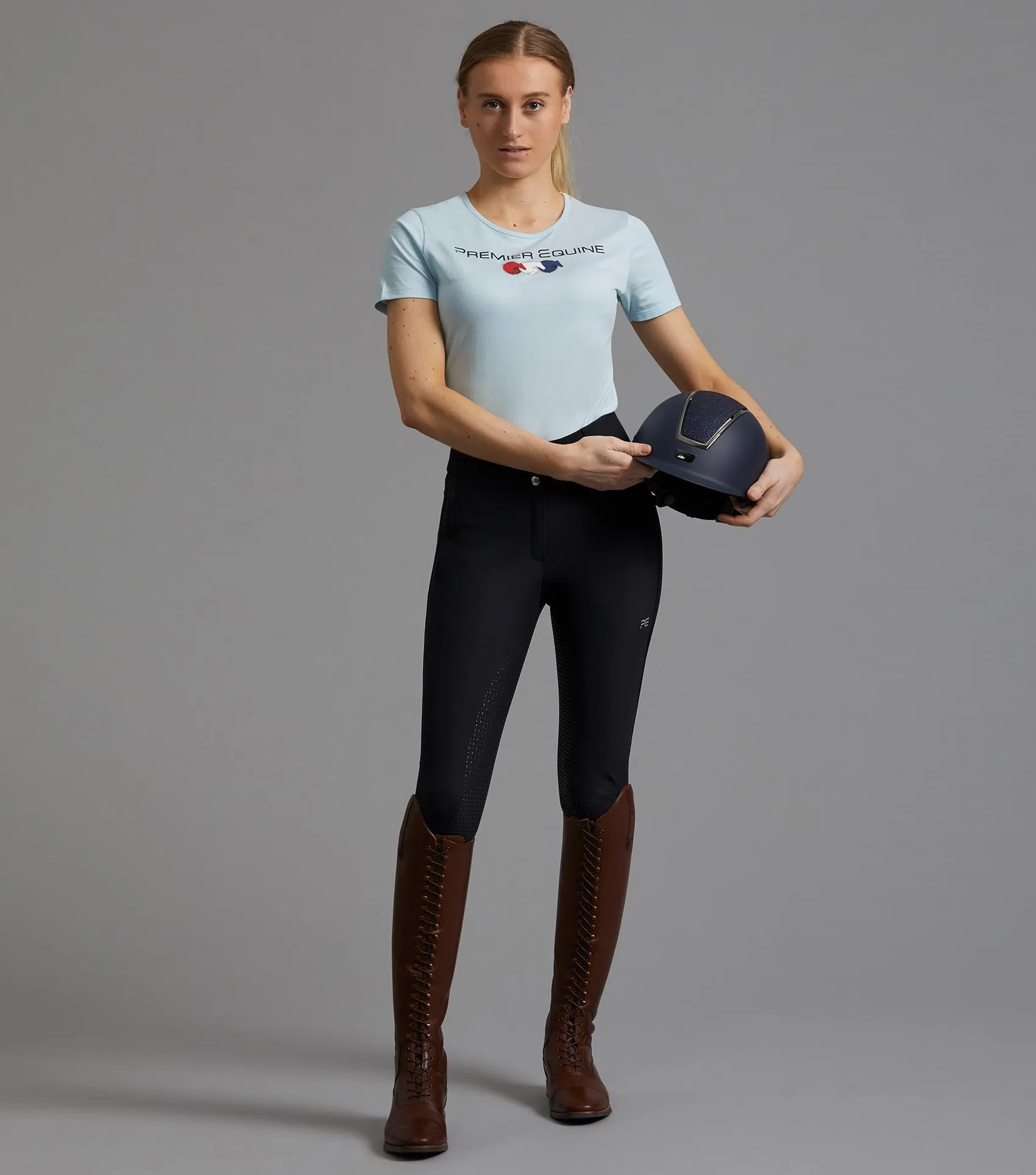 Premier Equine Chiaro Ladies Cotton Riding T-Shirt