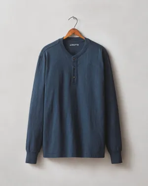 Premium Slub Henley Long Sleeve - Spellbound