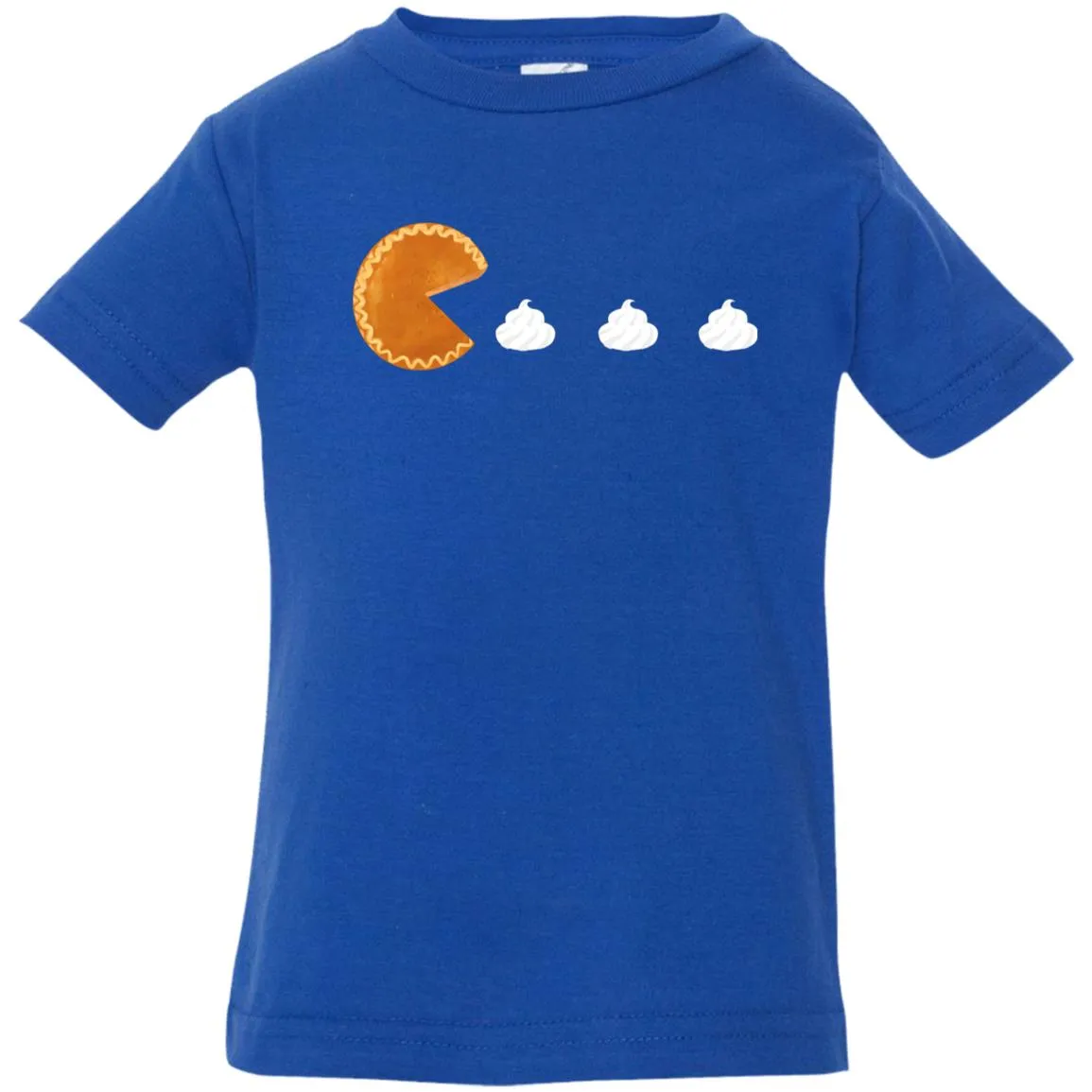 Pumpkin Pac Man -- Infant Jersey T-Shirt