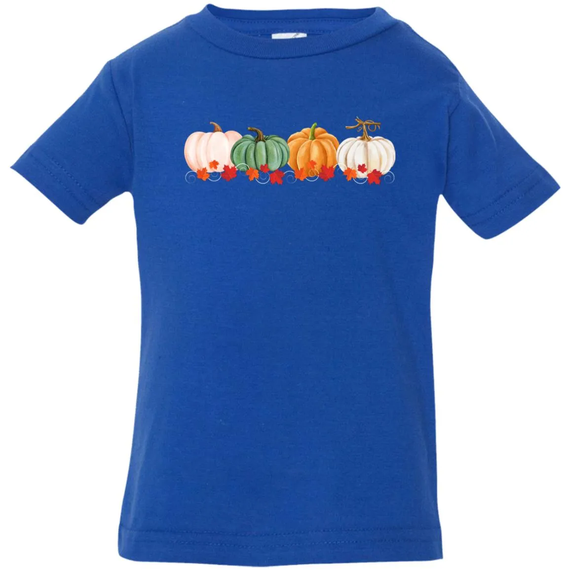 Pumpkins in a Row -- Infant Jersey T-Shirt
