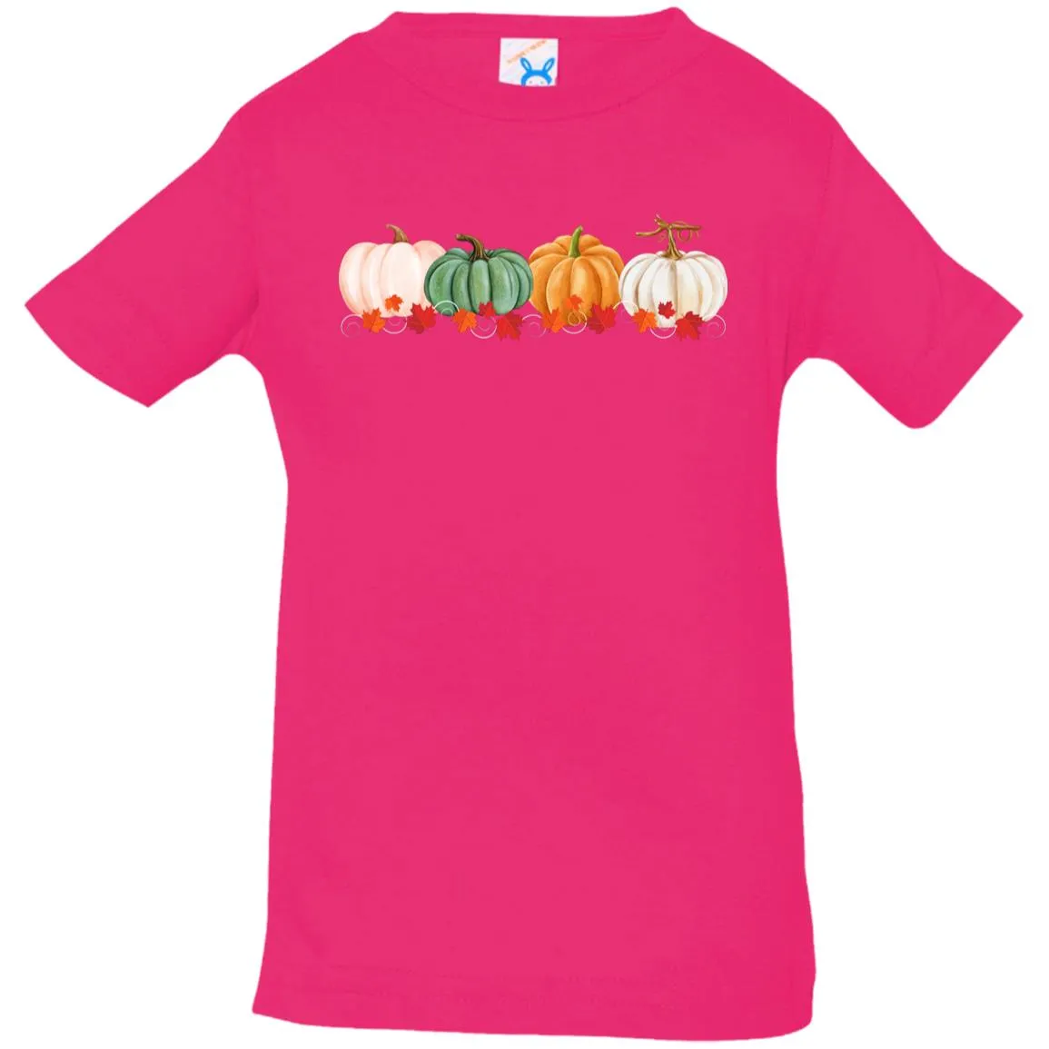 Pumpkins in a Row -- Infant Jersey T-Shirt