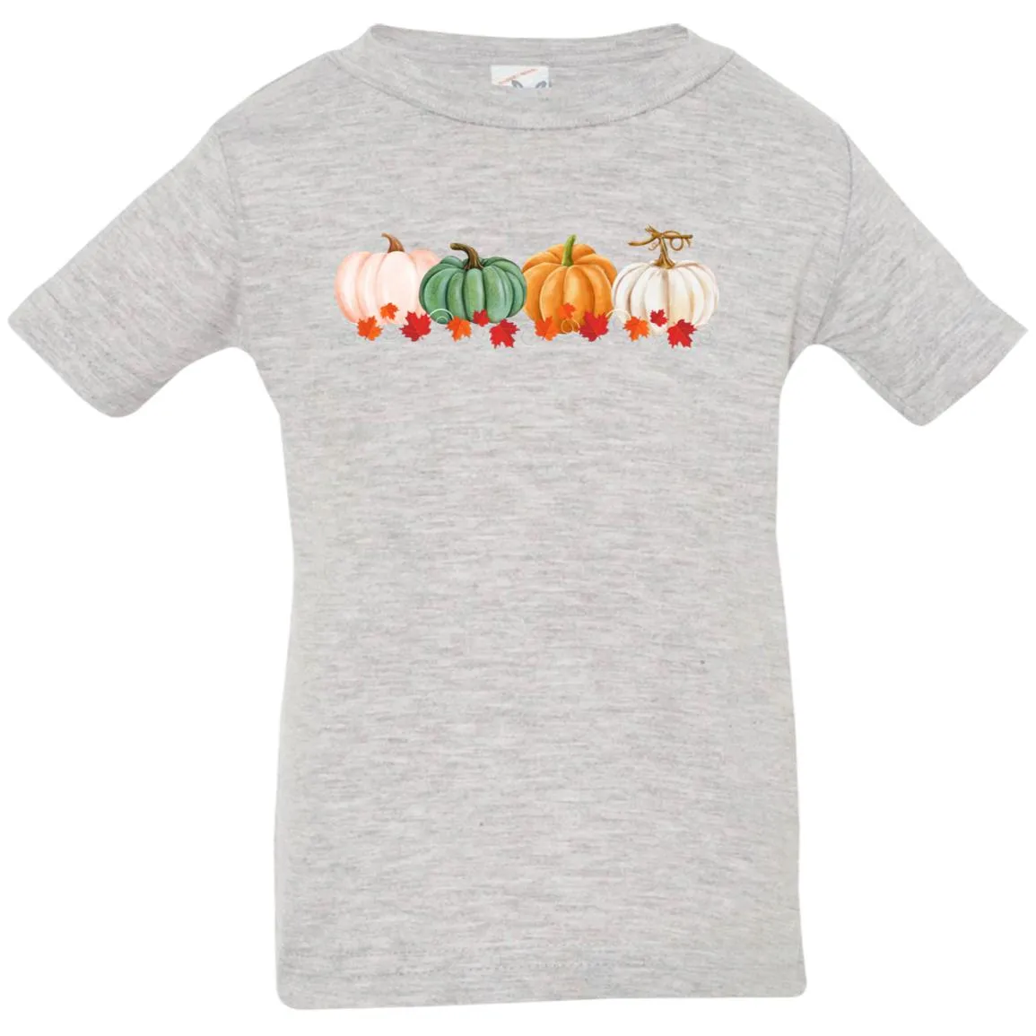 Pumpkins in a Row -- Infant Jersey T-Shirt
