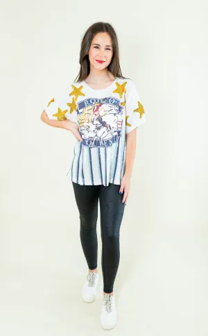 Queen Of Sparkles: Rodeo Queen Tee