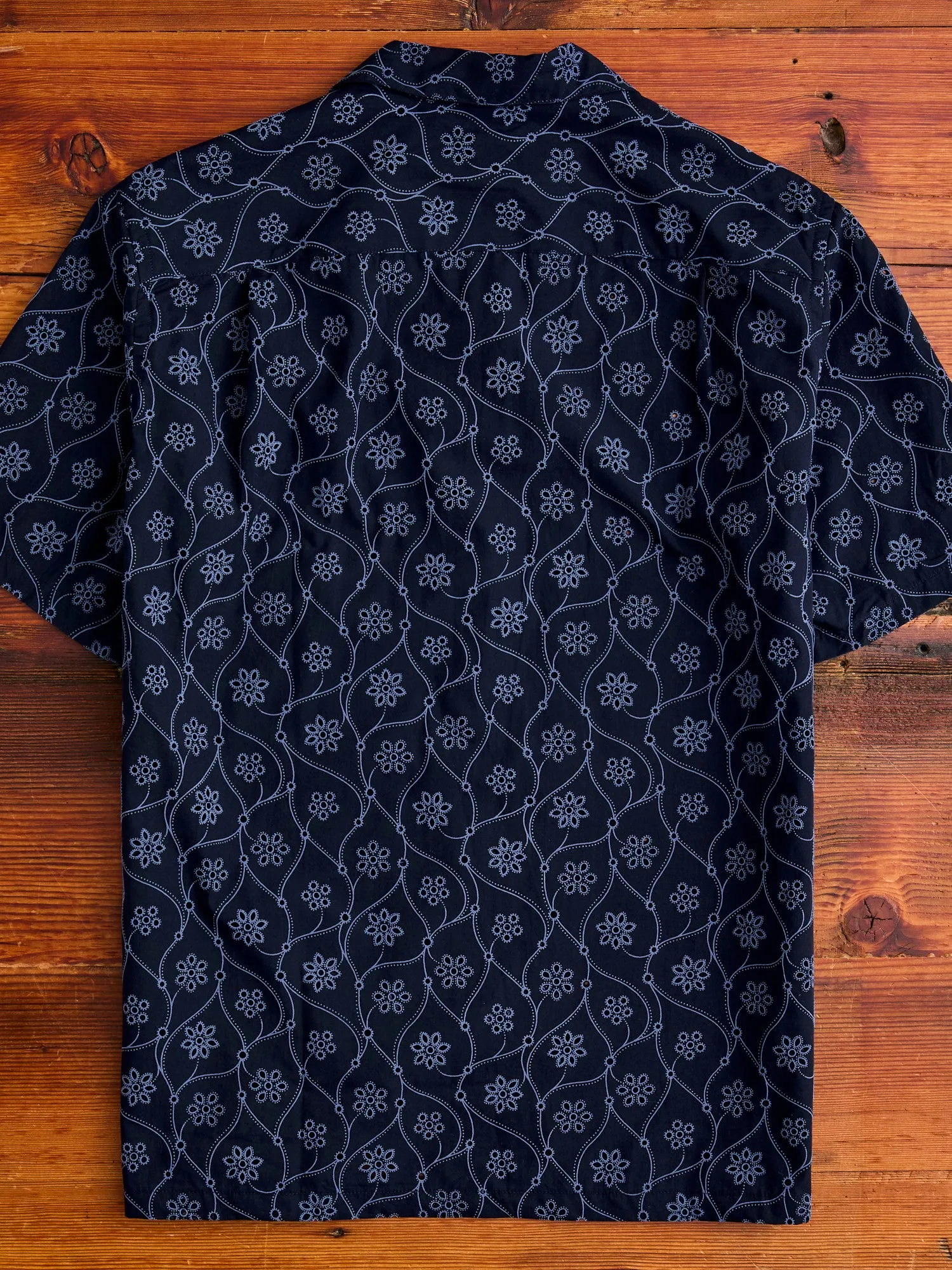 Rendi Button-Up Shirt in Navy