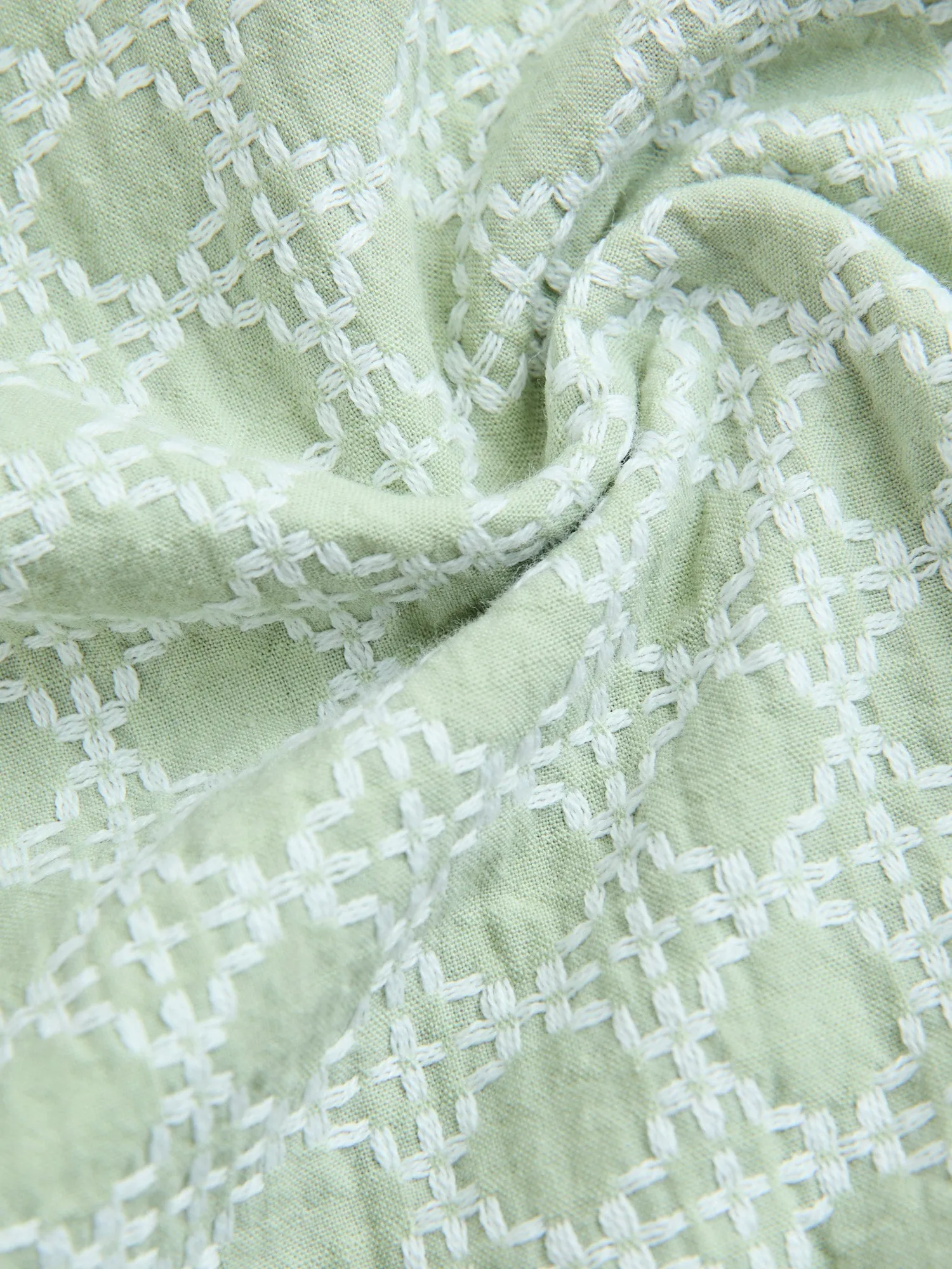 Resort Shirt in Seafoam Rattan