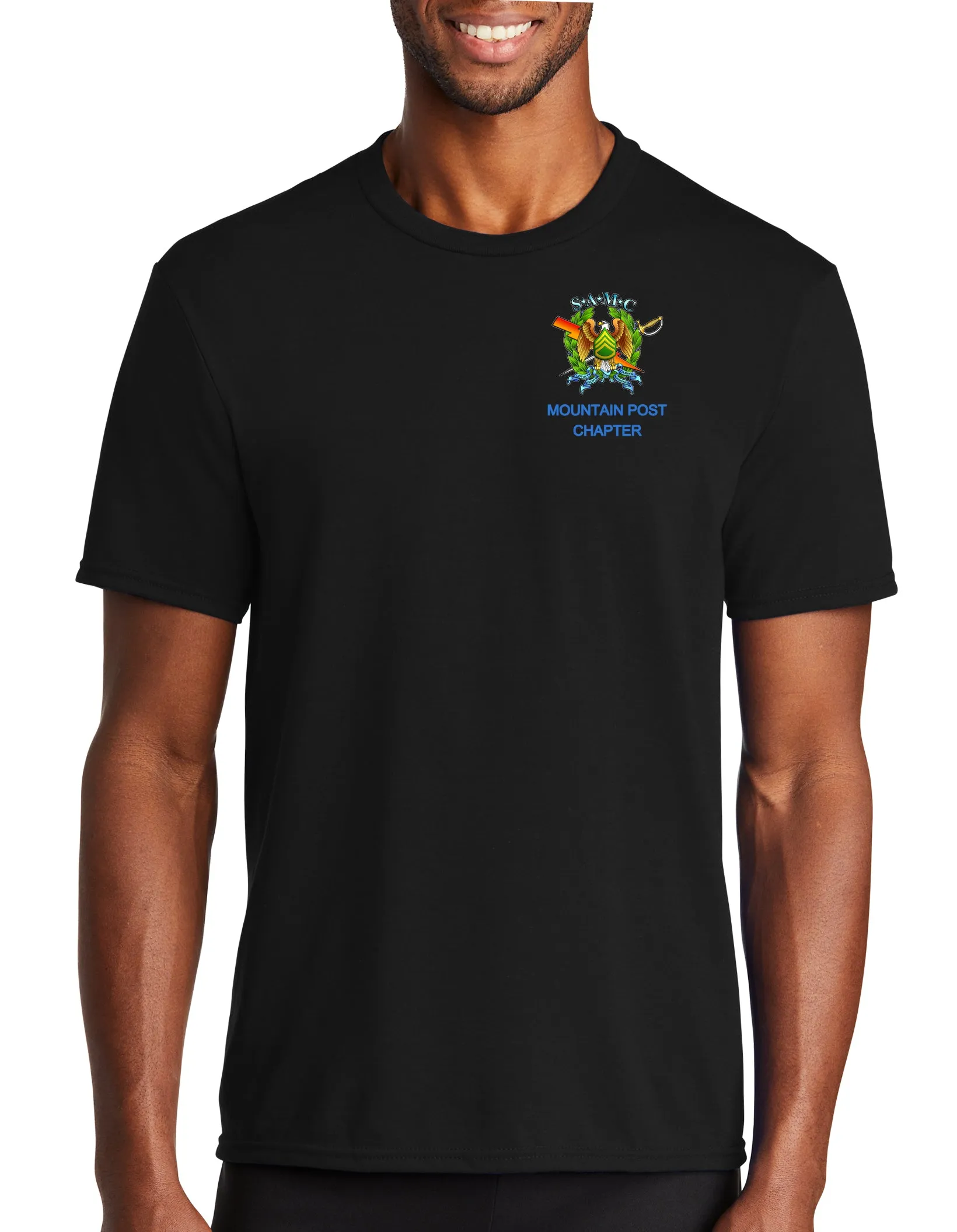 SAMC Color Design Performance Short Sleeve Shirt (Feels like Cotton). NOT Approved for PT.