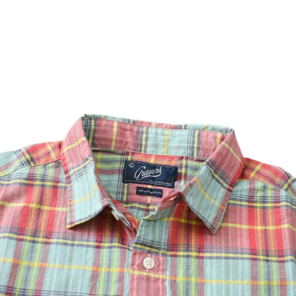 Sandhurst Slub Poplin Short Sleeve Shirt