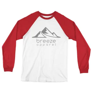 Silver logo men's baseball-style shirt