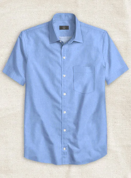 Sky Blue Luxury Twill Shirt