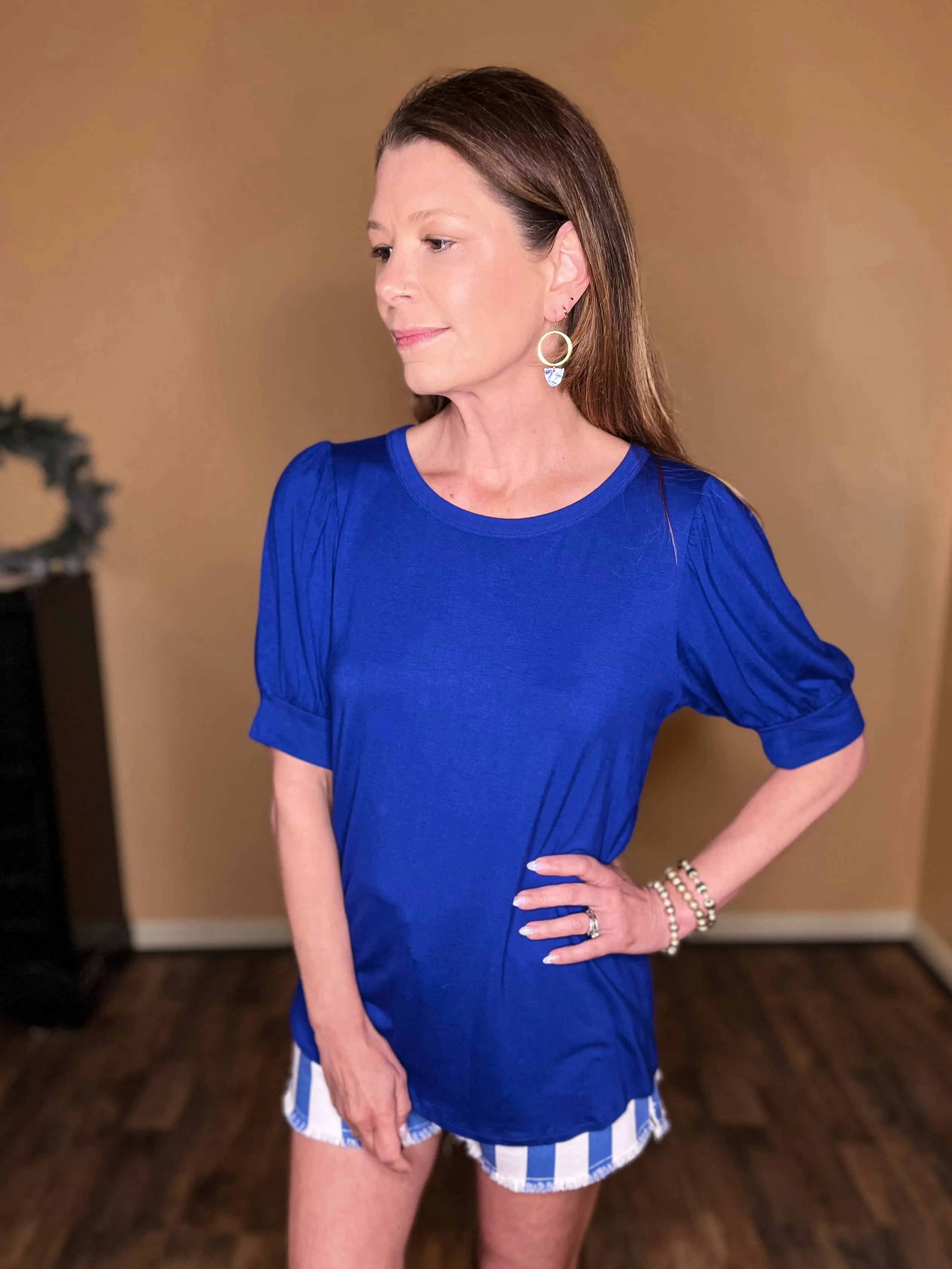 Sky is the Limit Short Sleeve Top
