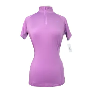 Smartpak Piper Short Sleeve Shirt in Purple - Women's Small