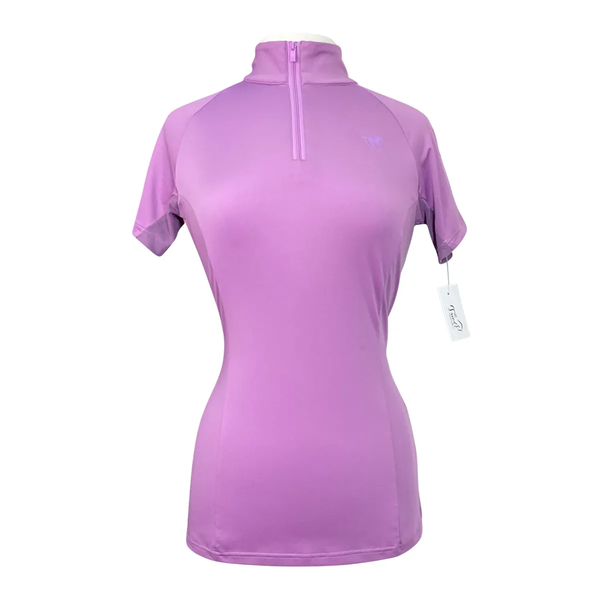Smartpak Piper Short Sleeve Shirt in Purple - Women's Small