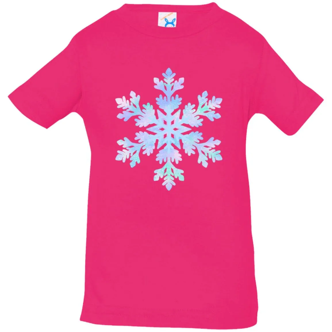 Snowflake blue and purple --  Infant Jersey T-Shirt