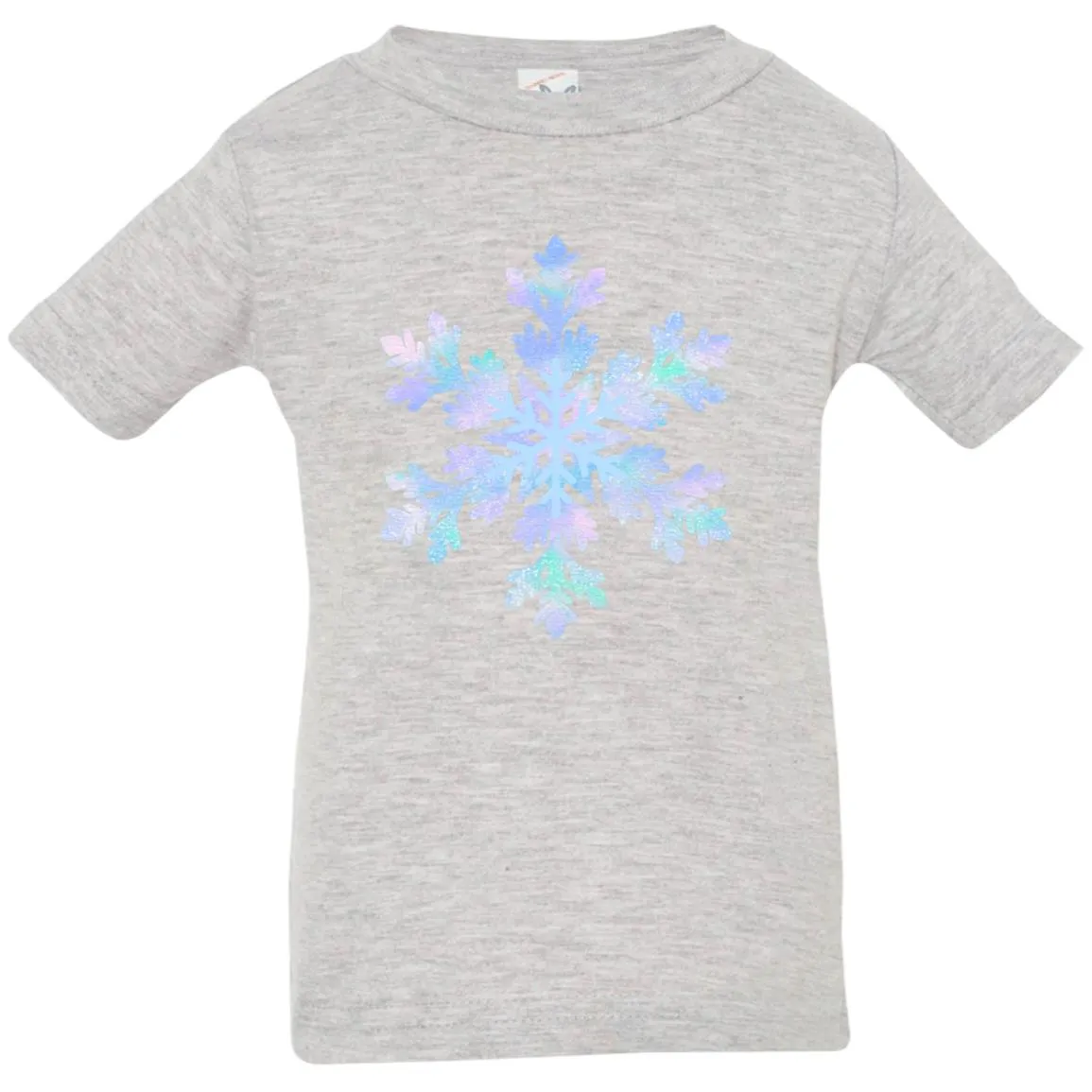 Snowflake blue and purple --  Infant Jersey T-Shirt
