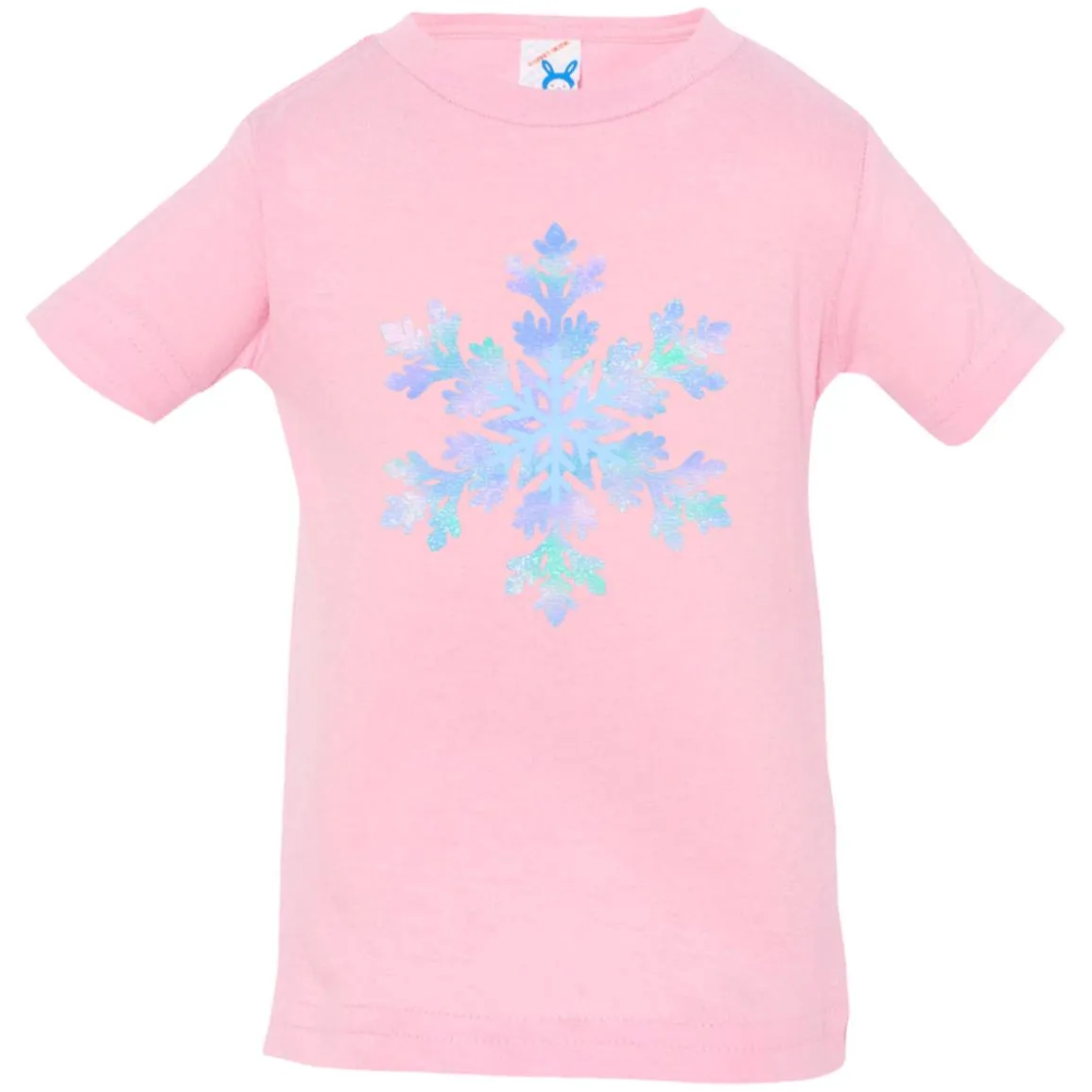 Snowflake blue and purple --  Infant Jersey T-Shirt
